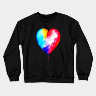 Balloon heart Crewneck Sweatshirt